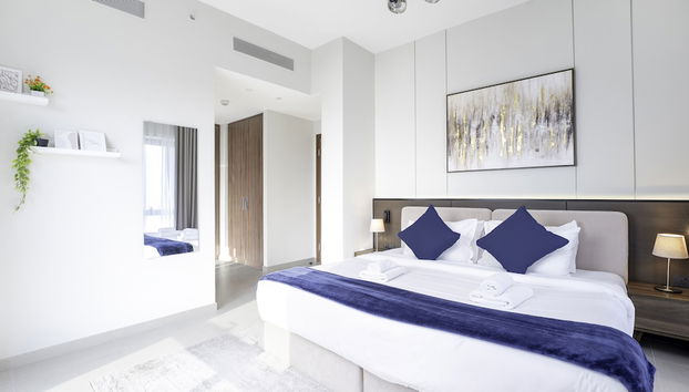 Chic 2 BR in Vida Residences Canal View - Foto 3, Habitación