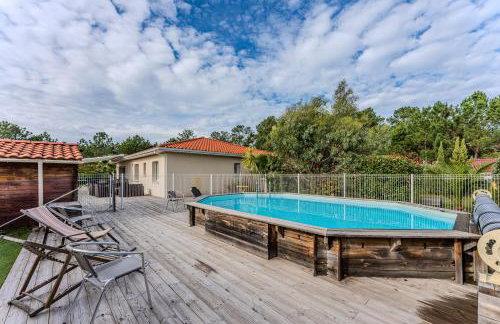 Villa piscine entre lac et océan - Foto 1