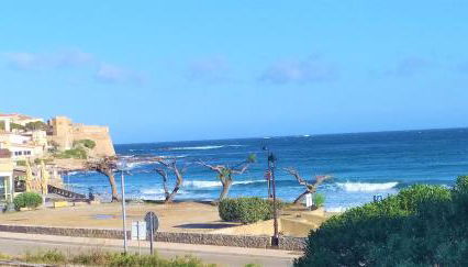 Studio standing classé meublé de tourisme avec terrasse vue mer " les pieds dans l'eau " à Algajola - Foto 3