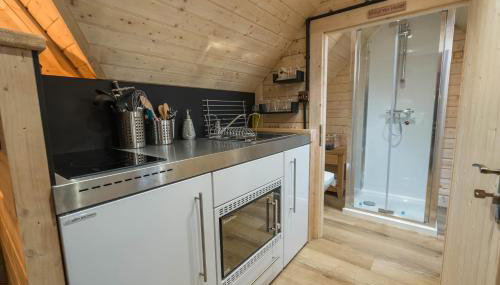 Cabin for 2 - Outdoor Bath Wood Burner - Foto 3