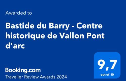 Bastide du Barry - Centre historique de Vallon Pont d'arc - Foto 24