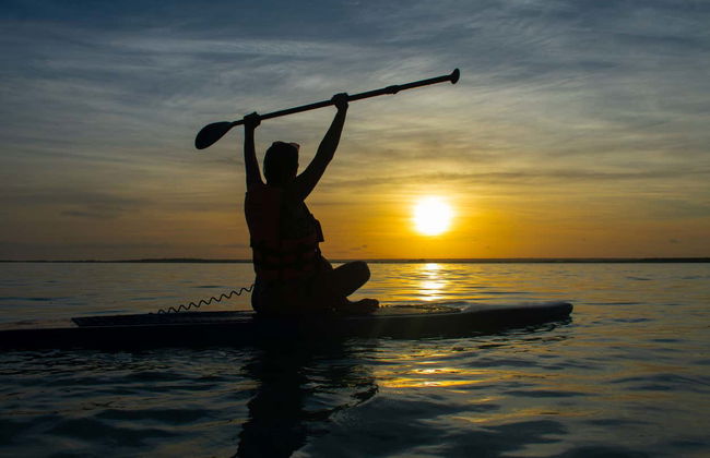 Sunrise Paddle Surfing in Bacalar Lagoon - Foto 11