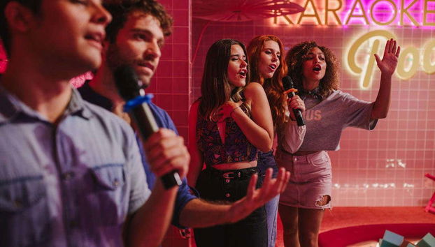 Karaokê no Holiday World Maspalomas