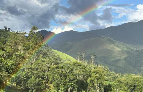 Chalé Bem-te-vi Vista espetacular da Serra da Mantiqueira - Foto 49