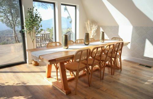 High End A-Frame - Hot Tub - Awesome Views - Yosemite - Electric Vehicle Friendly - Sleeps 10 - Foto 19