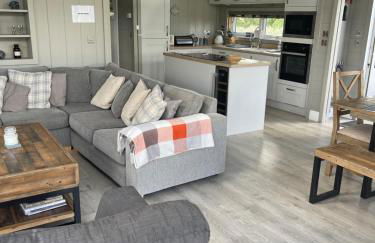 Glasshouse hot tub lodge - Foto 18