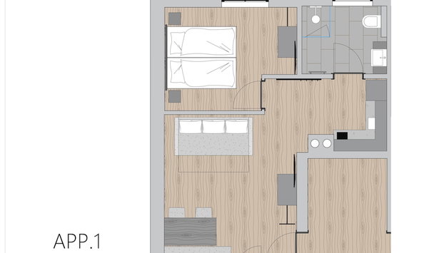 MiLa Apartments - Foto 5, Habitación