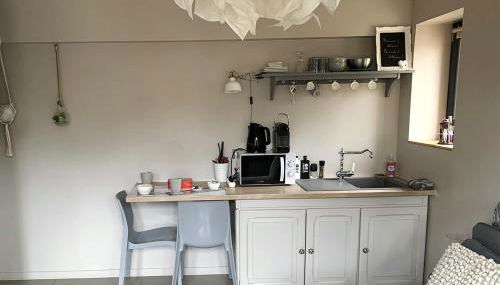Studio "Le Cocon" proche Colmar - Free Parking & Wifi - Foto 5, stove, toaster, minibar