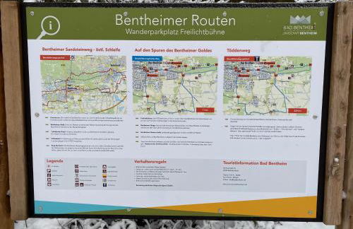 "An der alten Mühle 1" Große Fewo 110 qm, zentral gelegen, zwei Schlafzimmer, Südbalkon, Gartenterrasse & Wallbox - Foto 72