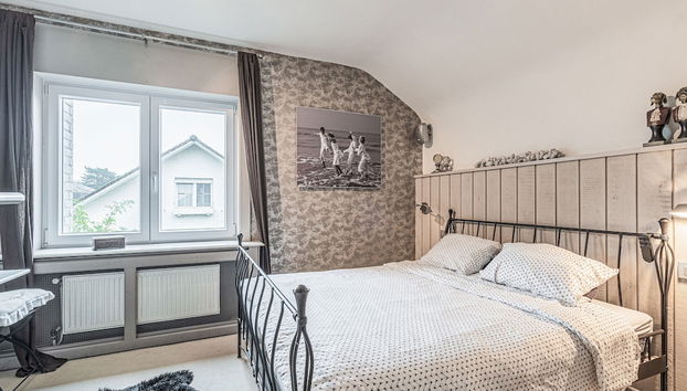 Nice Holiday Home in Westende-bad With Sauna and Pingpong - Foto 5, Habitación