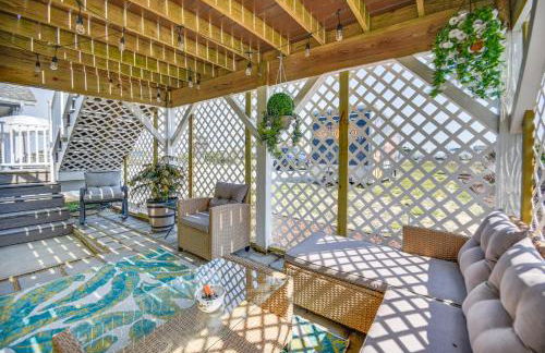 Bright Kitty Hawk Home with Hot Tub, Walk to Beach! - Foto 25