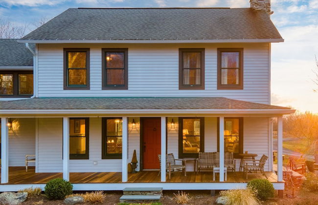 West Settlement Ranch by Avantstay Hudson Valley Escape Firepit Patio Yard - Foto 37