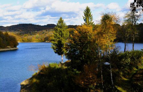 Brama Sanu - z prywatną linią brzegową Jeziora Solińskiego - pomosty - pontony - basen sezonowy - Foto 12