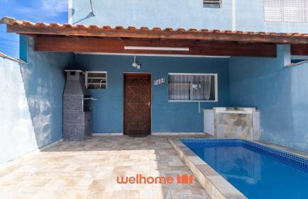 Casa em Itanhaem pe na areia com piscina - Foto 8