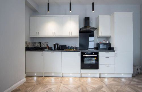 Modern Apartment Off-Road Parking-Twin Room Suite 3 - Foto 9