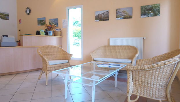 Zona de estar del vestíbulo