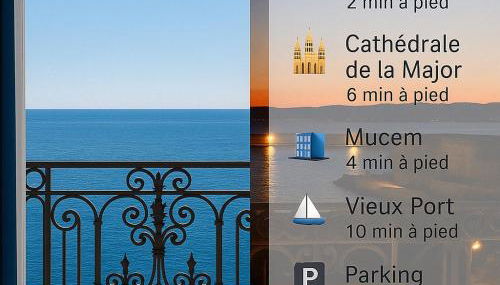 Appartement luxueux à la joliette avec vue Mer - Foto 2