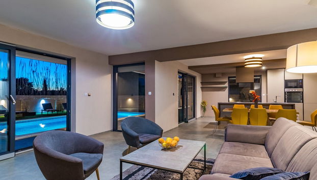 Super Modern Villa With Private Pool - Foto 5, Zona de estar