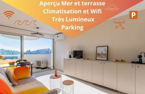 Cap sur le sud * Vue Mer * Clim * Parking * wifi * Couchant * - Foto 1