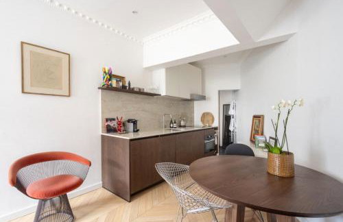 Superb studio with terrasse & 24-7 security in the heart of Paris! - Foto 6