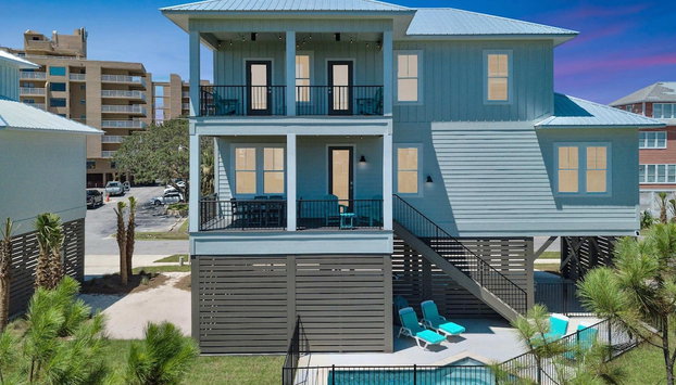 Azure Horizon Beachfront Charm in Gulf Shores - Foto 5, Habitación