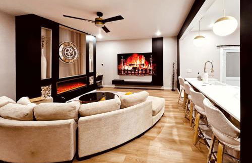 Downtown Cincinnati Boutique at Newport 3BR with 100in Cinema TV - Foto 29