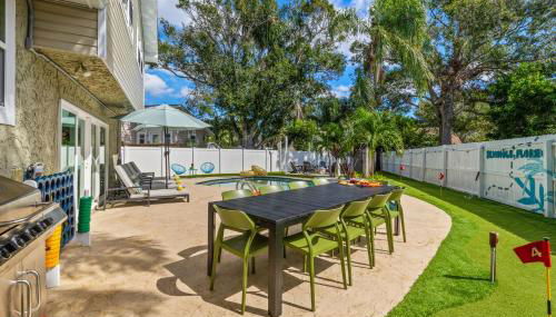 Family Oasis - Pool Hot Tub Games & Near Beach - Foto 2