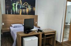 Lindo Flat localizado no 7º andar do Hotel S4 - Águas Claras - Brasília - Foto 7