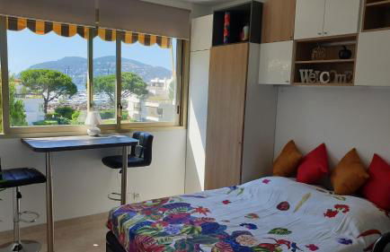 Garden and beach sea view apartment Cannes - Foto 16