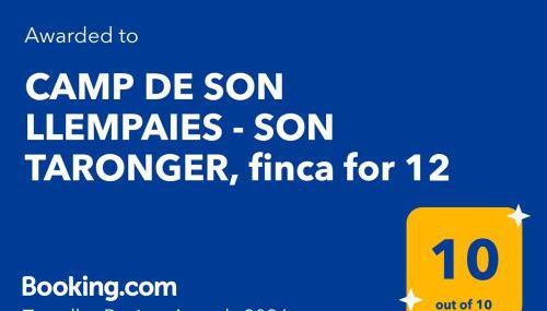 CAMP DE SON LLEMPAIES - SON TARONGER, finca for 12 - Foto 4