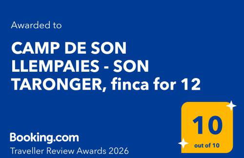 CAMP DE SON LLEMPAIES - SON TARONGER, finca for 12 - Foto 40