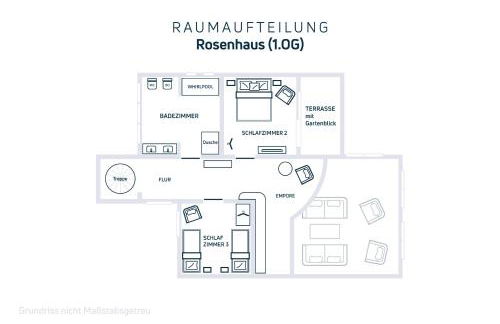 Das Rosenhaus - luxoriöses Ferienhaus mit viel Platz für die ganze Familie von "Momentic" - Foto 44