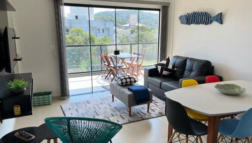 Encanto de apartamento, novo! A 290 metros da praia do Canto Grande! - Foto 1