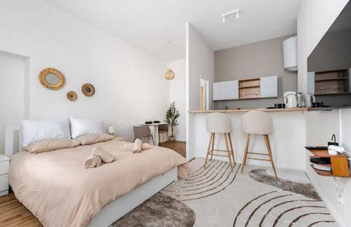 Charmant Studio Cosy - Hyper-Centre D'Elbeuf - Foto 4