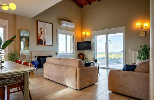 Aurora Heraklion Seasons Villa- Sea Pool Fireplace - Photo 21