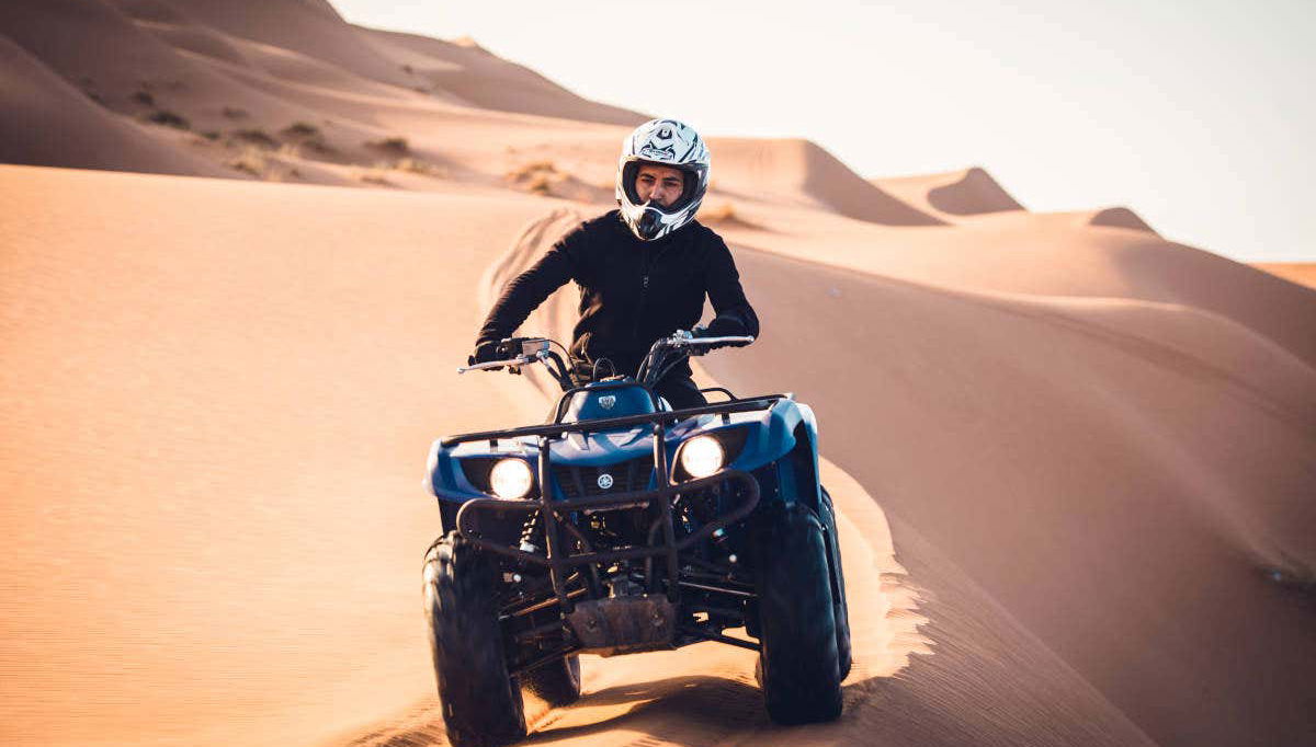 Ride over the dunes