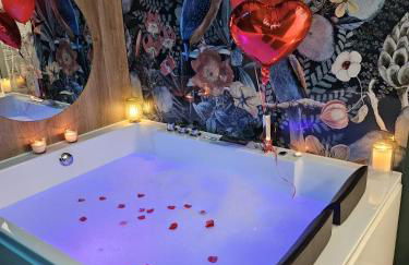Suite Passion - Jacuzzi privé - Table massage - Foto 15