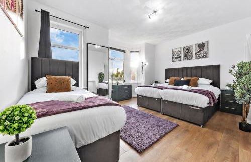 Spacious 3 beds home Close to Southampton GENERAL HOSPITAL - sleep 9 - Free Parking - Pool table - 2 Large TVs - Foto 54