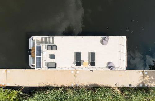 Deine schwimmende Auszeit auf dem Wasser - Festlieger Hausboot Tortuga - Foto 20