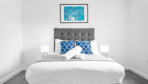 Modern 2 Bed Apartment - Parking - Smart TV - Fast Wi-Fi 27CR - Foto 3
