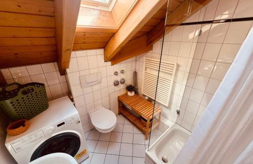 Studio mit King-Size-Bett & Privatparkplatz - Foto 7