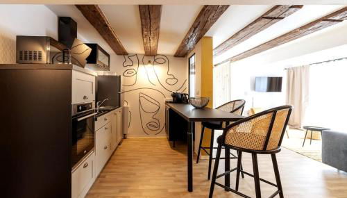 Gite Pomme de Reinette - Photo 3, stove, dishwasher, pet friendly, toaster, minibar