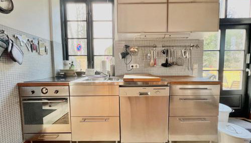 Villa Nikolaj - Historisches Pastorat - Foto 4, stove, dishwasher