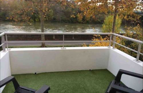 *T2*Vue Garonne*Piscine*Garage* - Foto 4