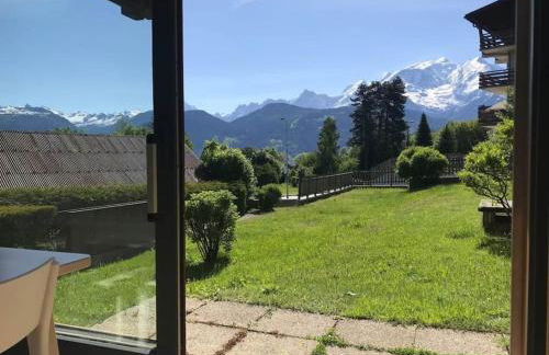 La marmotte: Vue Mont Blanc, terrasse, parking - Foto 31