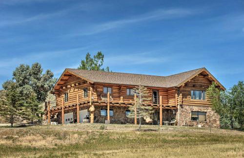 Exquisite Log Home with Lander Valley Views! - Foto 30