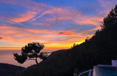 Èze - Appartement dans bas de villa avec piscine près de Monaco - Foto 21