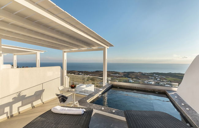 La Estrella 4 Suites with Sea View & 4 Prive Hot Tub - Foto 44