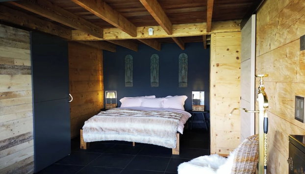 Chalet With Panoramic Views of the Mountains of the Oberland and Lake Thun - Foto 5, Quarto