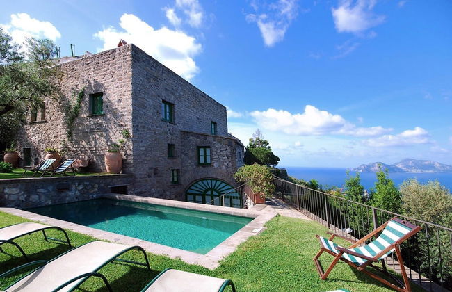 Villa Vista Splendissima Amalfi Coast Stone Villa Pool Garden Splendid Views - Foto 36